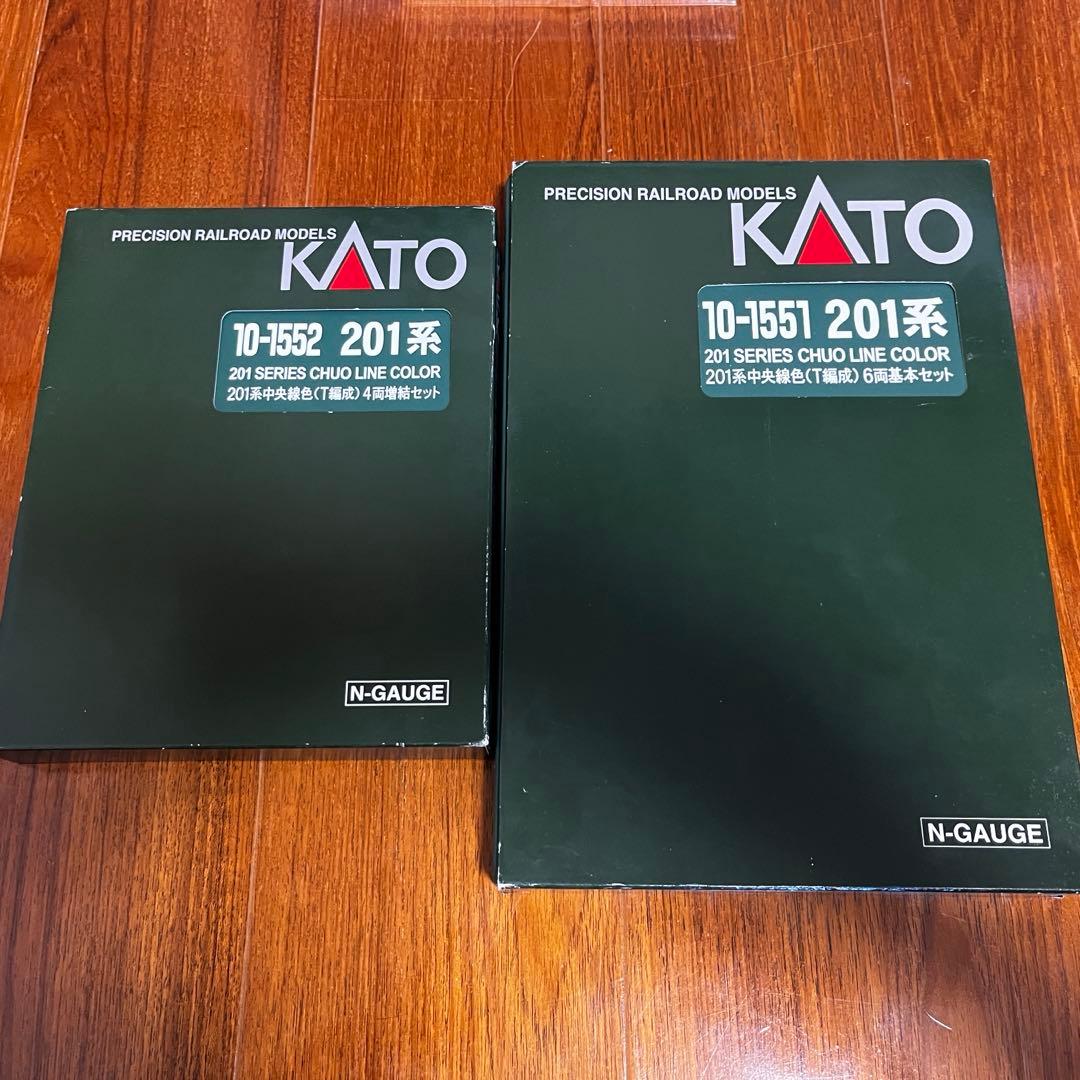 KATO 10-1551 10-1552 201系 中央線色 T編成