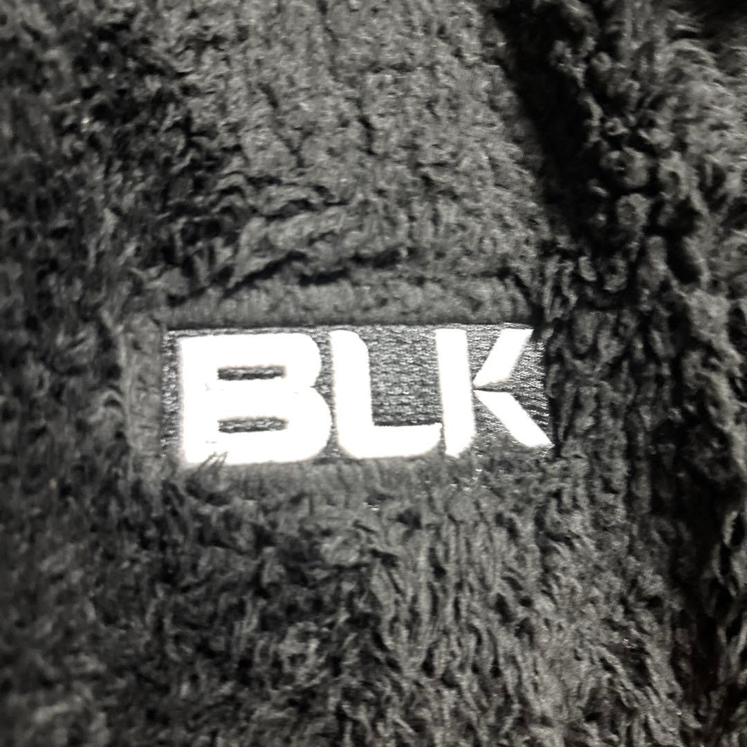 【極美品】BLK✨フリースジャケット　ラグビー sizeL