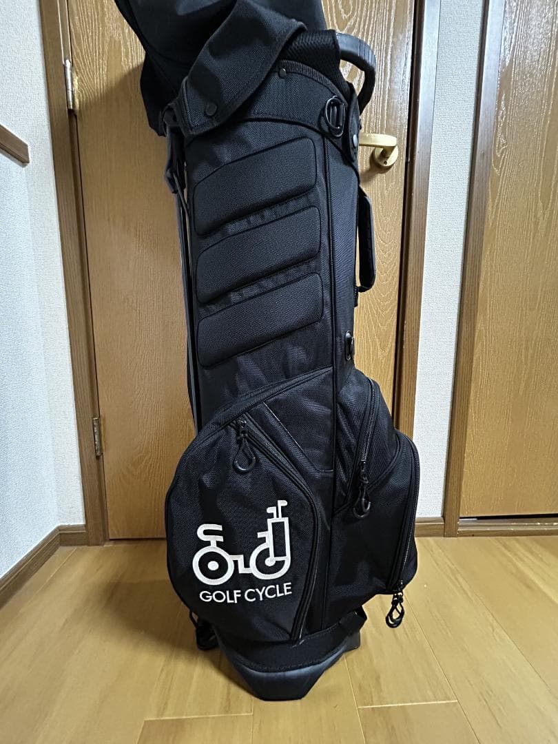 KINASHICYCLE スタンドゴルフバッグ 黒