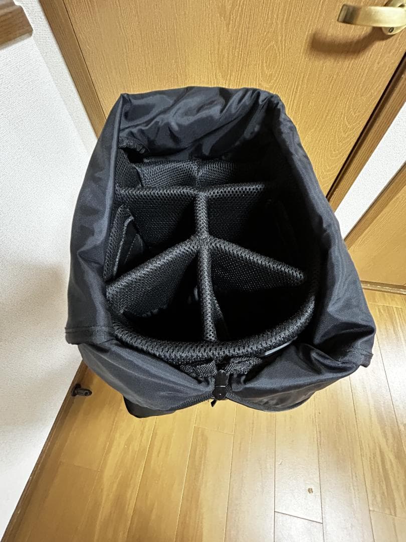 KINASHICYCLE スタンドゴルフバッグ 黒