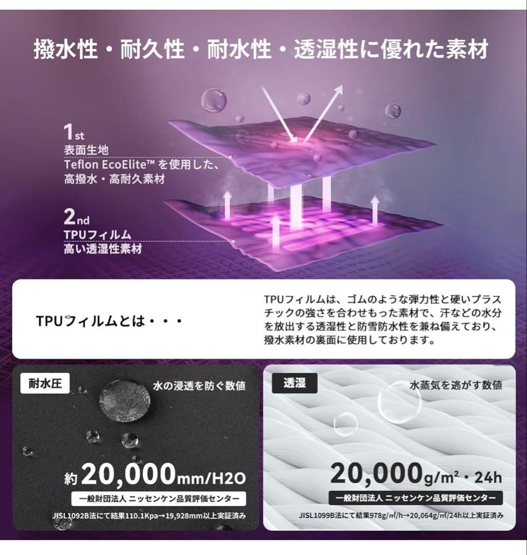 スキーウェア レディース 耐水圧20,000mm スノーボードウェア