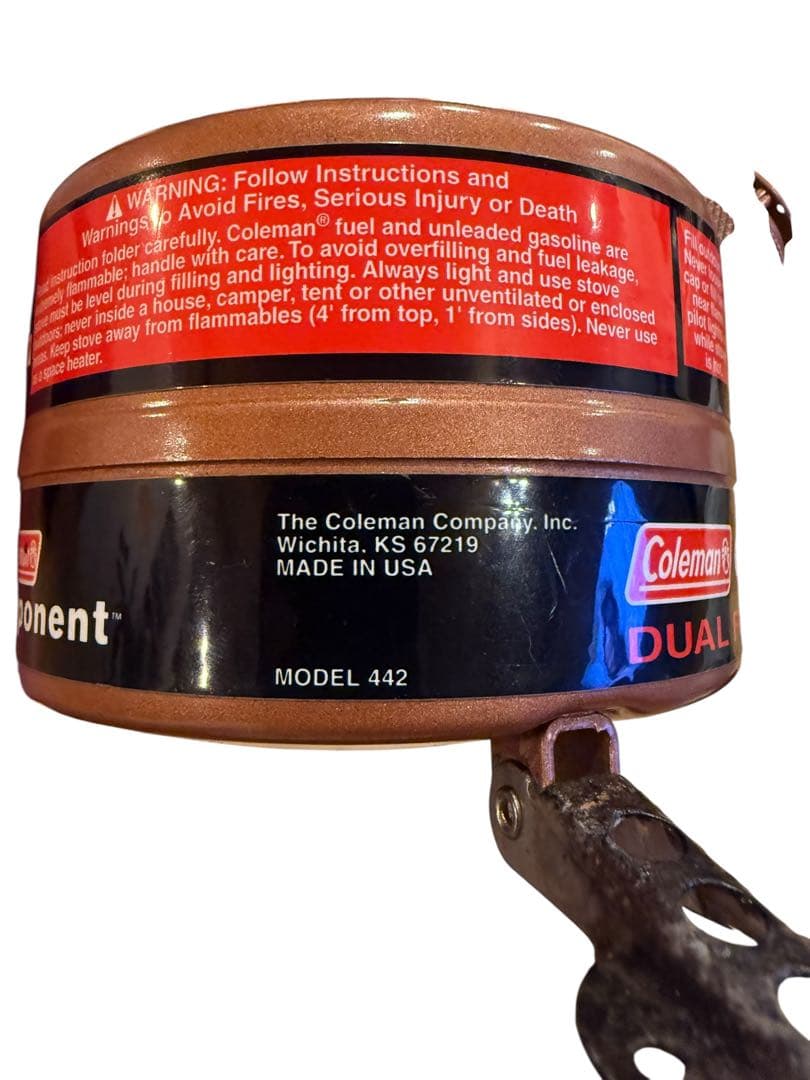 Coleman exponent シングルバーナー Model 442