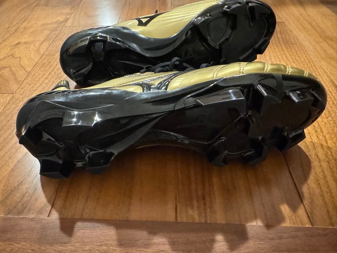 Mizuno Rebula ゴールド ブラック スパイク