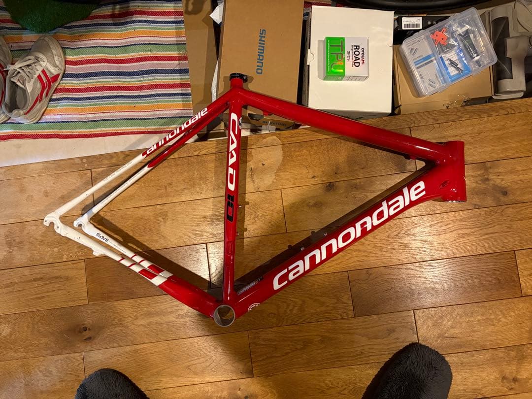 バド Cannondale CAAD10 ロードバイクフレーム ジャンク