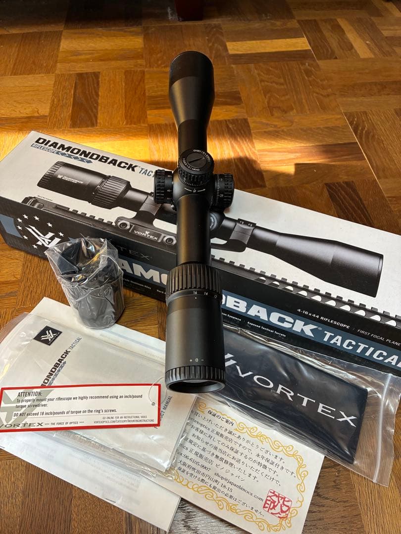 個人装備 VORTEX 4-16x44 Diamondback Tactical