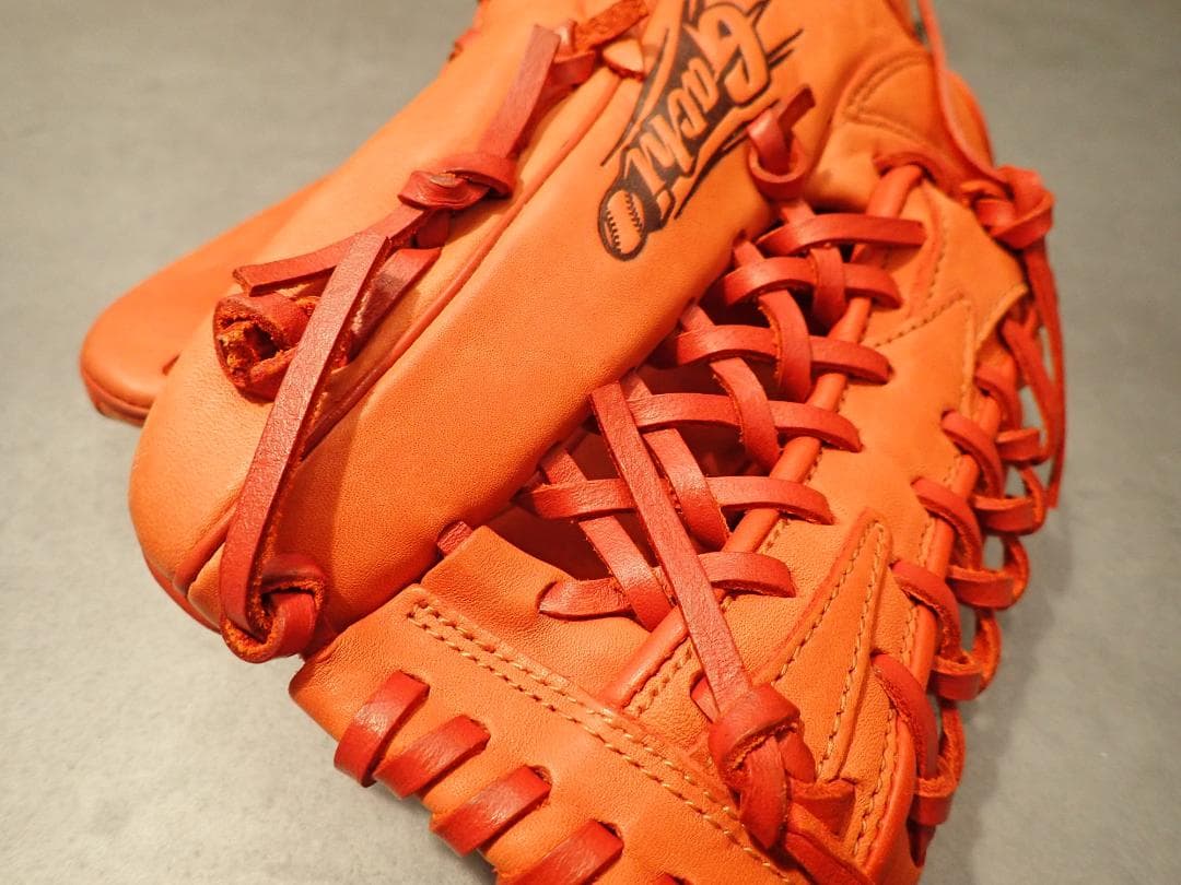 ミズノMIZUNO Gachi オールラウンド 軟式グローブ オレンジ