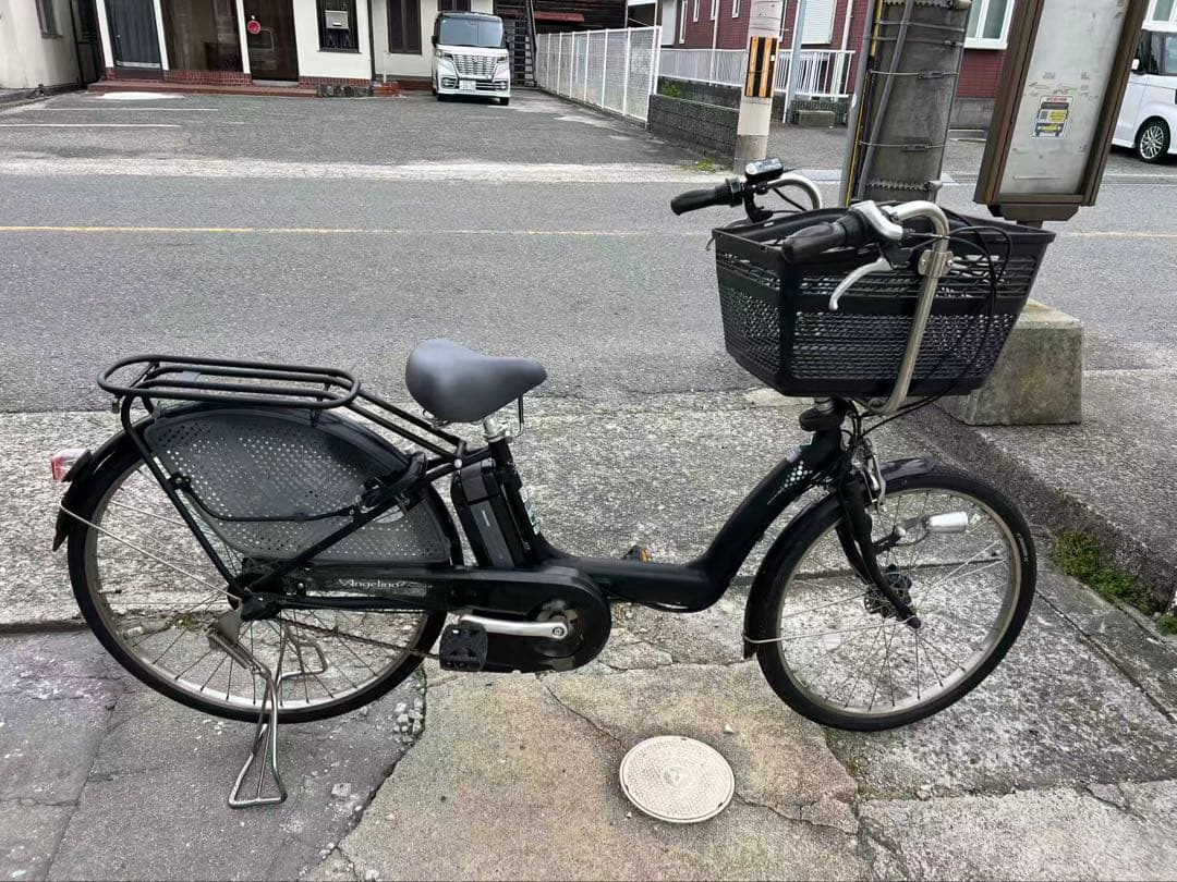 529ブリヂストン 電動アシスト自転車 前22後26インチ