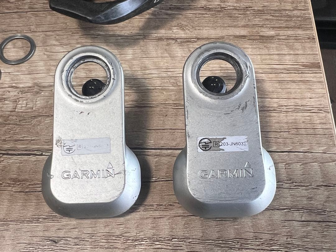 Garmin Vector J パワーメーター 両脚計測 シマノペダルに変換済
