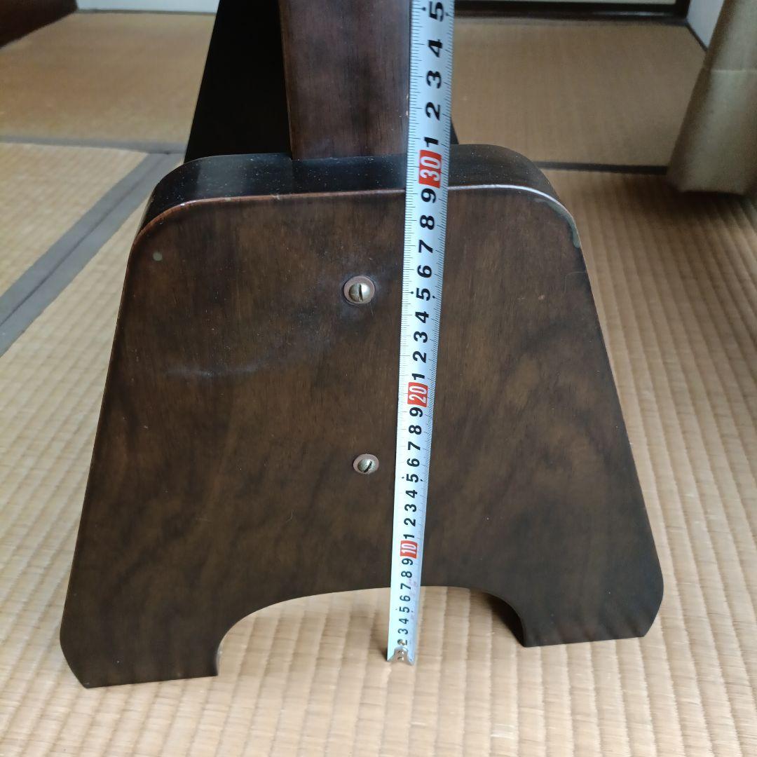 ヴィンテージ 昭和レトロ 茶色 姿見 鏡 立て掛け式全身ミラー