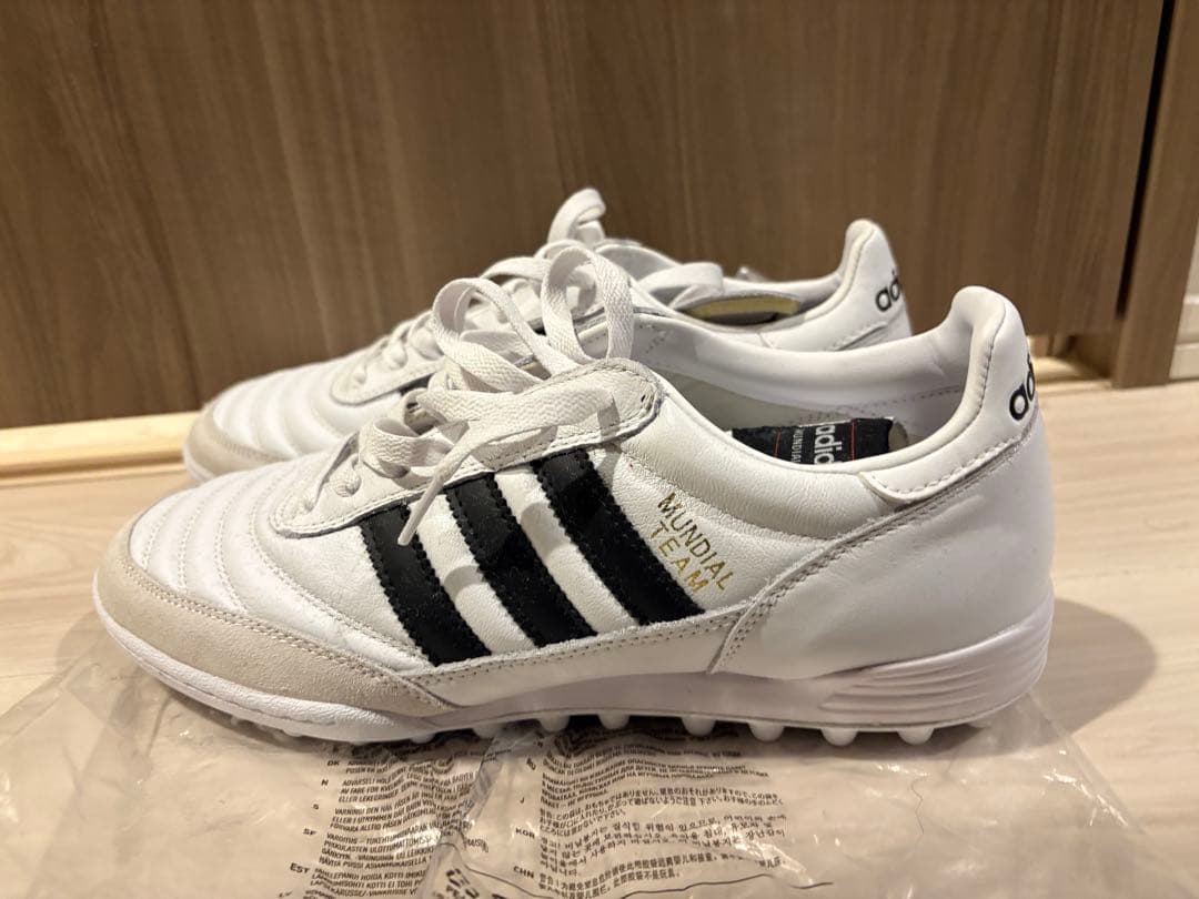 【未使用】adidas MUNDIAL TEAM サッカーシューズ ホワイト