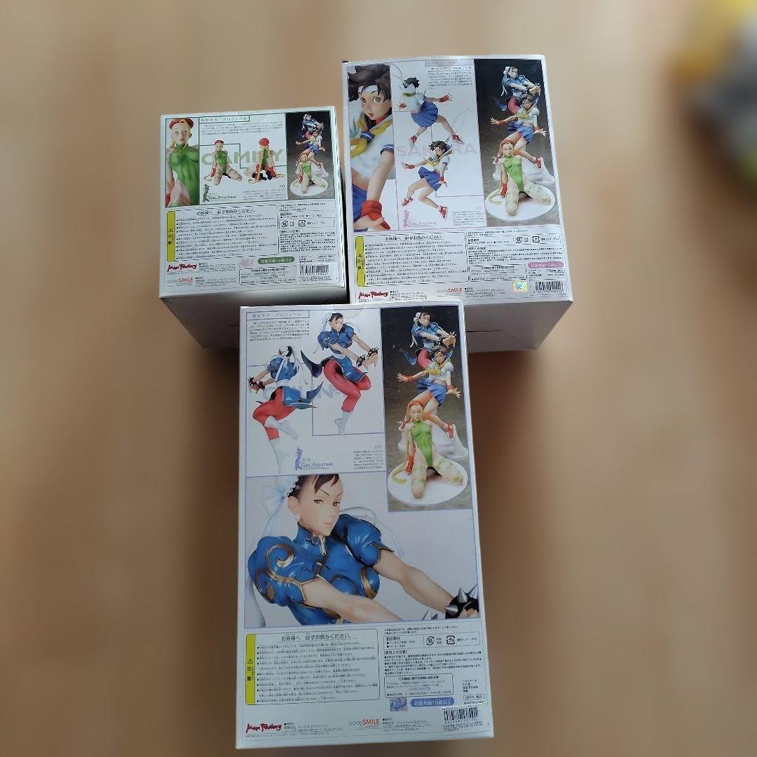 ストリートファイター1/6スケール　３体セット フィギュア