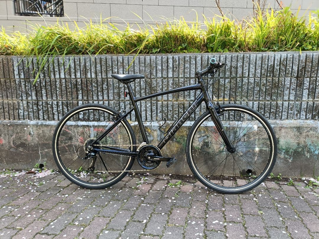 Bianchi C-SPORT1 ブラック 51 カスタム塗装 クロスバイク