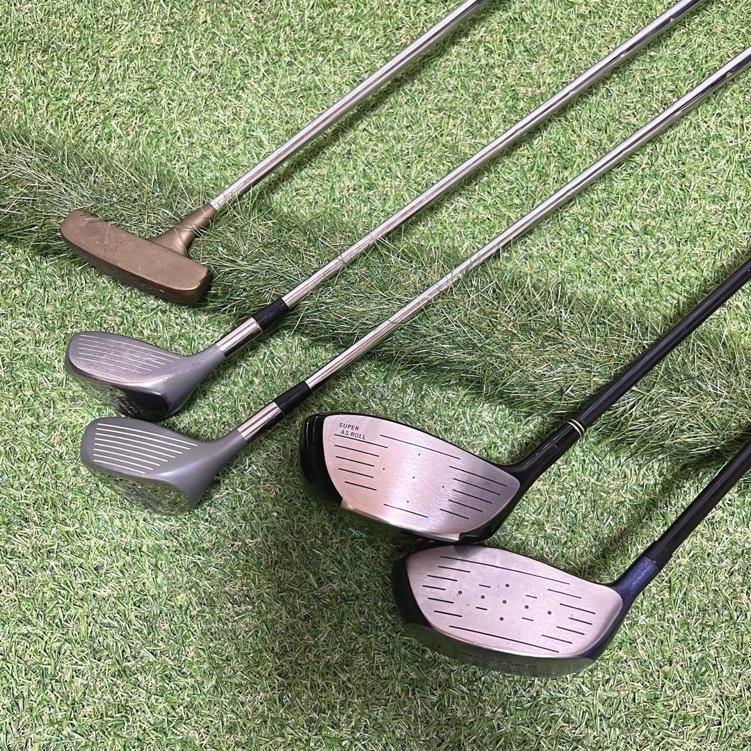 ゴルフを始める方にオススメ maruman他 メンズゴルフクラブ豪華16本セット