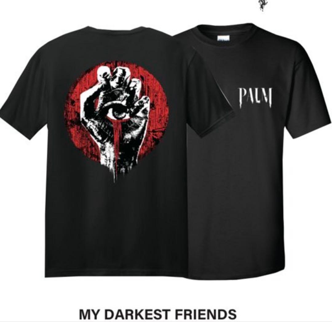 PALM Tシャツ 黒 XXL