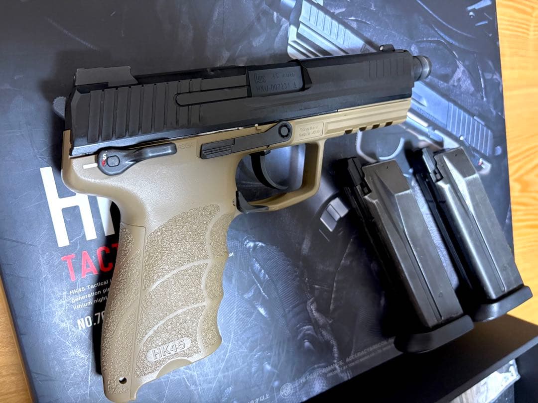 東京マルイ HK45 TACTICAL 美品　良好　ガスガン　ハンドガン