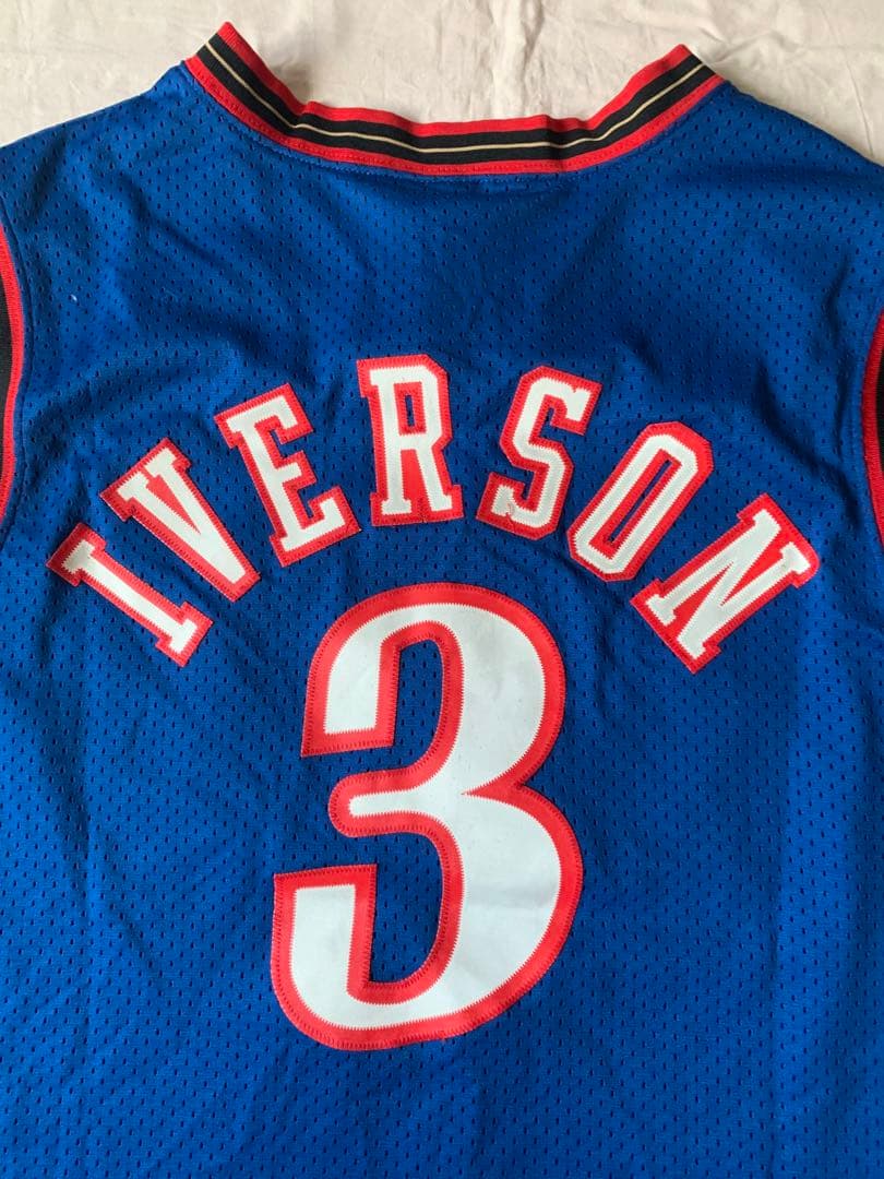 アレンアイバーソン ユニフォーム (Lサイズ)#3 IVERSON