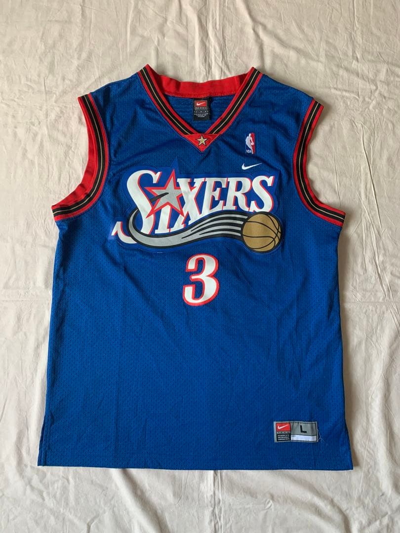 アレンアイバーソン ユニフォーム (Lサイズ)#3 IVERSON