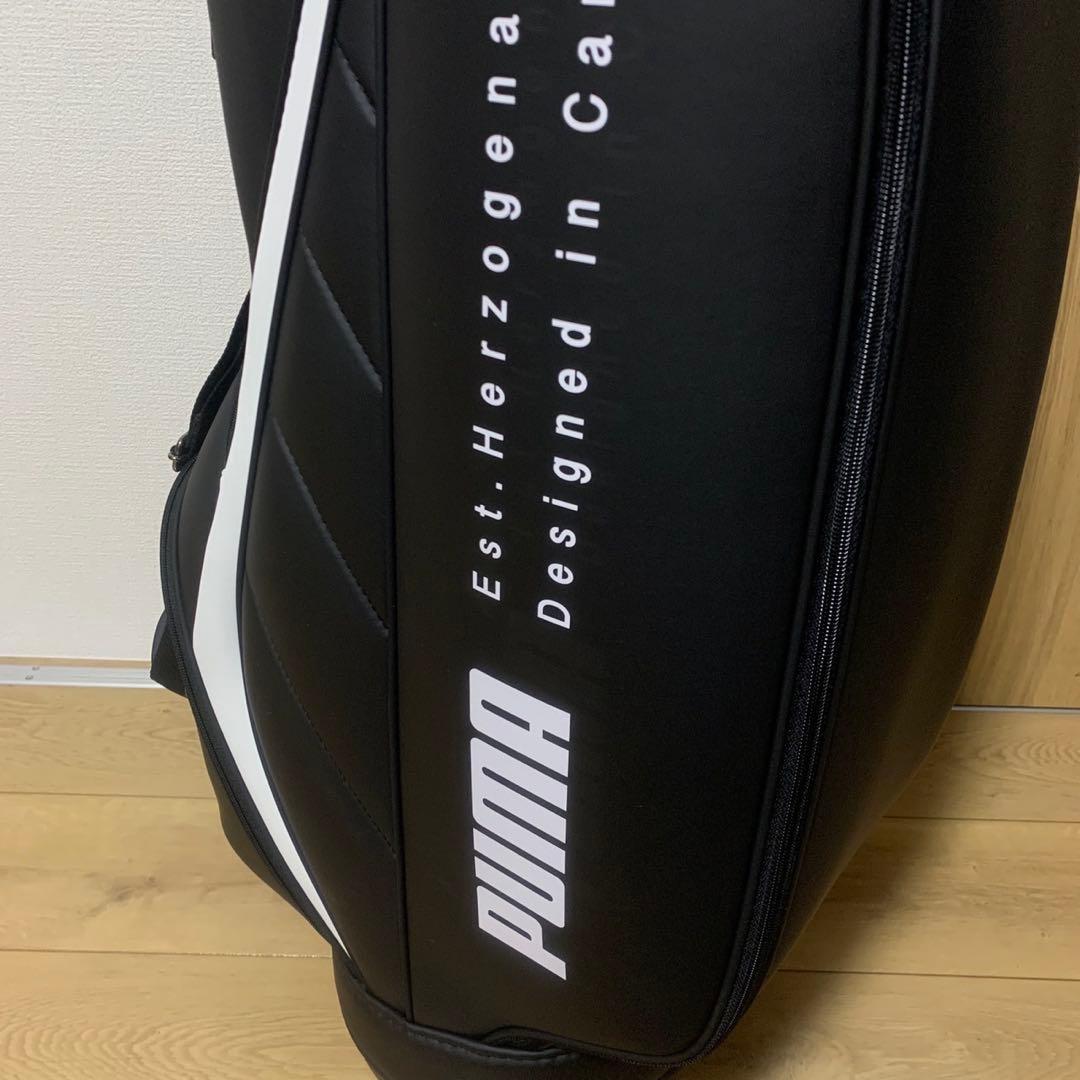 美品 プーマ PUMA ベーシック23CB キャディバッグ ブラック