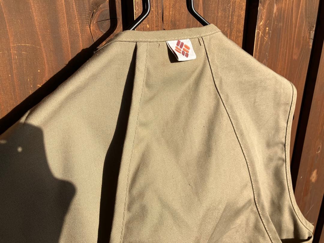 旧ロゴ　コロンビア Columbia フィッシングベスト　ジャケット　レトロ
