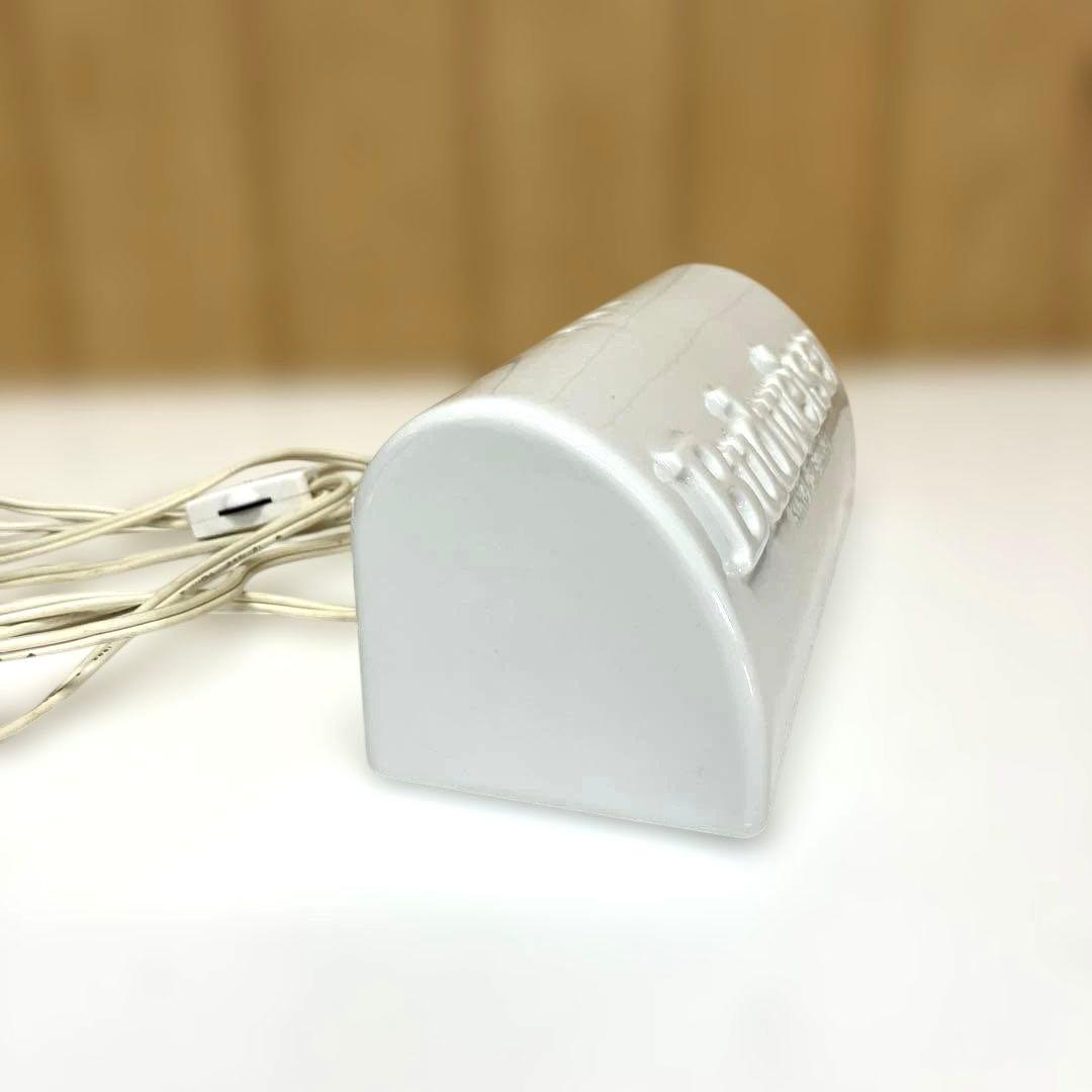 ESV59 【希少】Budweiser バドワイザー　陶器ライト