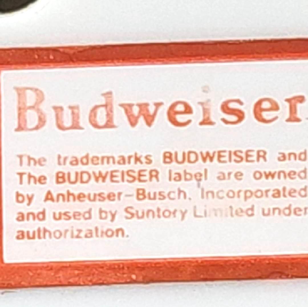 ESV59 【希少】Budweiser バドワイザー　陶器ライト