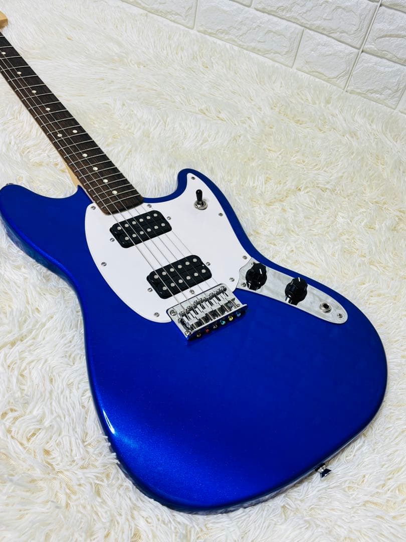 Squier Fender Sonic Mustang メタリックブルー