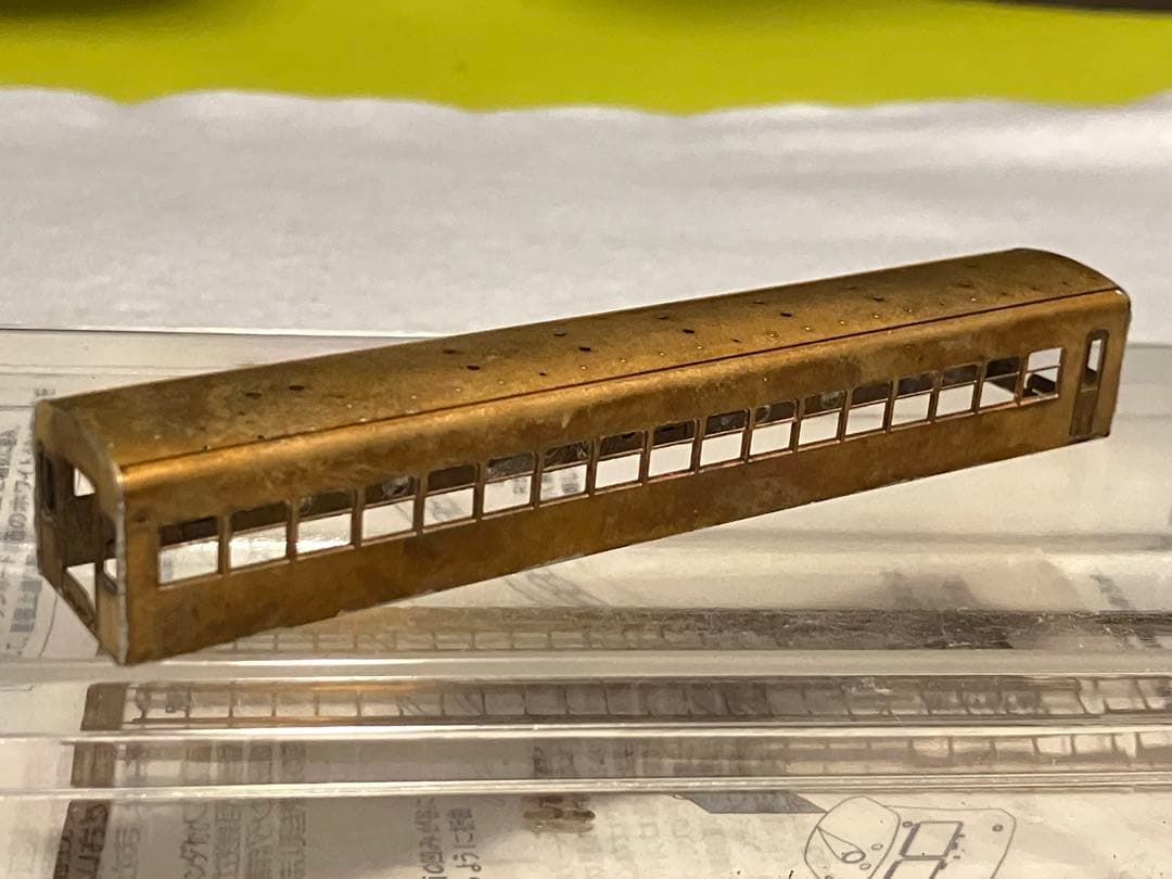 Nゲージ kitcheN キッチン 金時2300特急4連　真鍮キット仕掛品