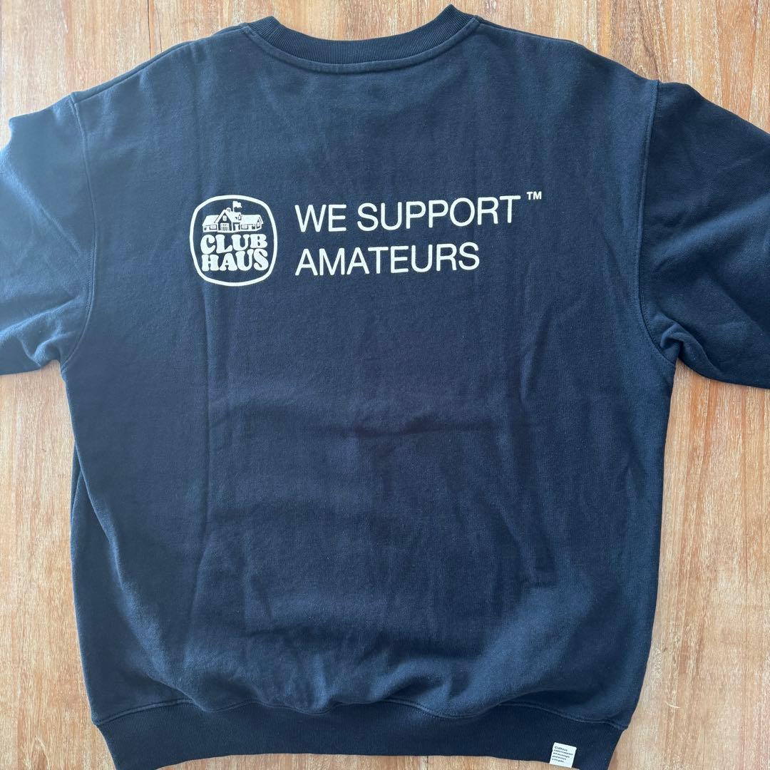 CLUBHAUS “The Crew” Crewneck Lite ネイビー L