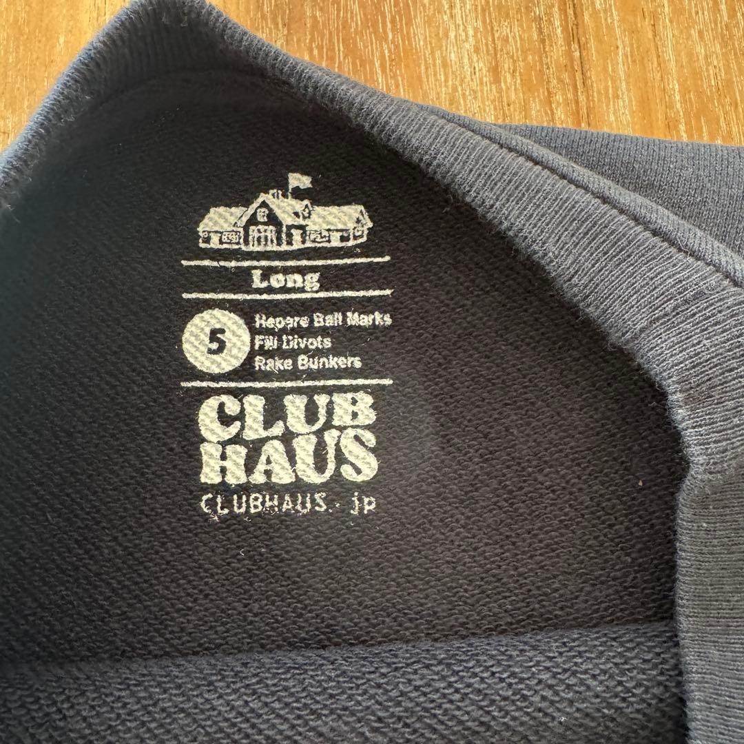CLUBHAUS “The Crew” Crewneck Lite ネイビー L