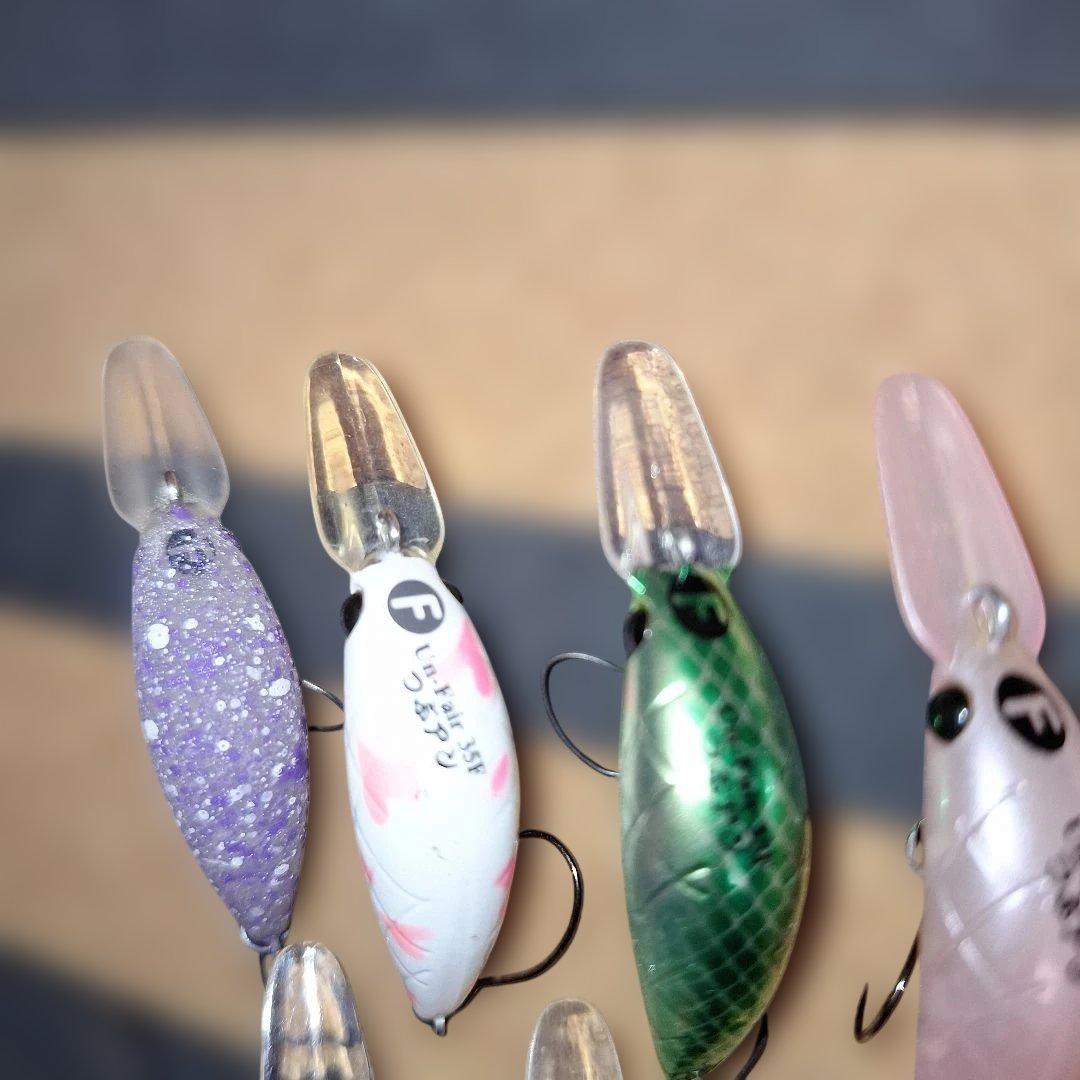 希少アンフェアつぶあん35F　ラッキークラフト 10個セット　オリカラ限定