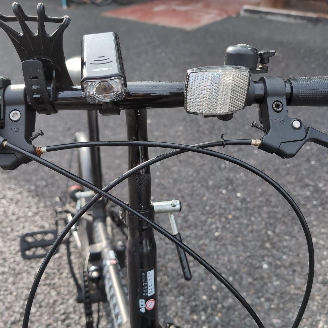 【手渡し限定】ミッキーの折りたたみ自転車