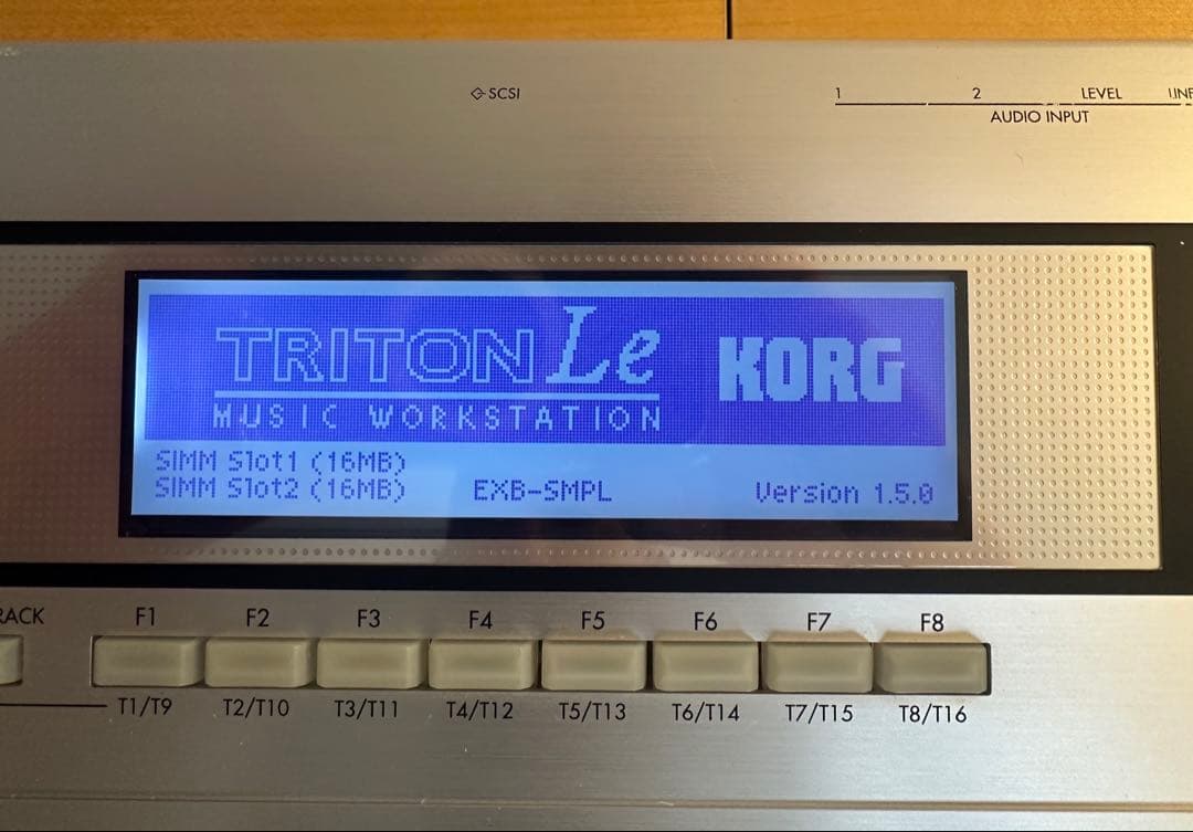 KORG TRITON Le61整備済 拡張EXB-SMPL+16MBx2 美品