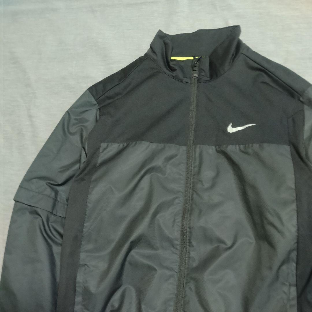 美品　NIKE　GOLF　ナイキゴルフ　 切り替え　2way ナイロンジャケット