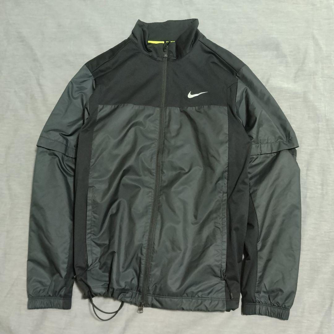 美品　NIKE　GOLF　ナイキゴルフ　 切り替え　2way ナイロンジャケット