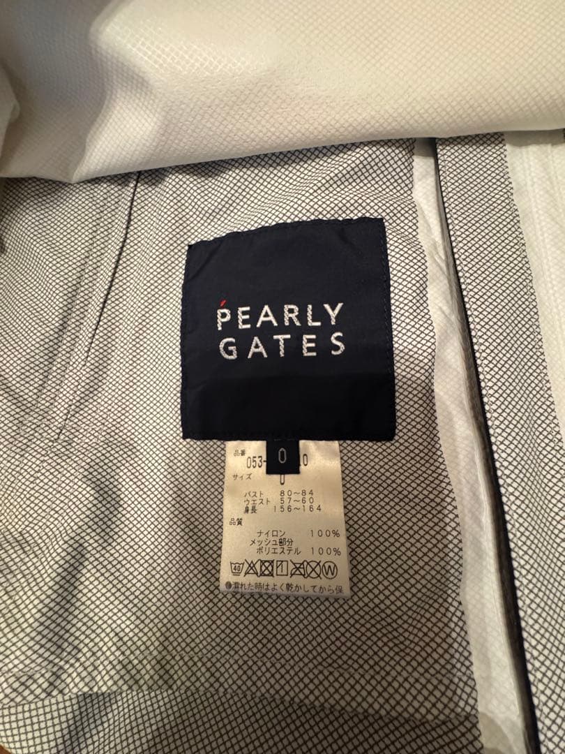 お値下！PEARLY GATES レディース レインウェア