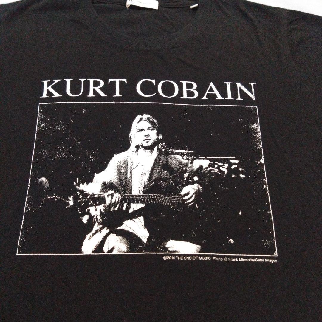 未使用 カート・コバーンxタケオキクチ Tシャツ 黒　Mサイズ　ニルヴァーナ
