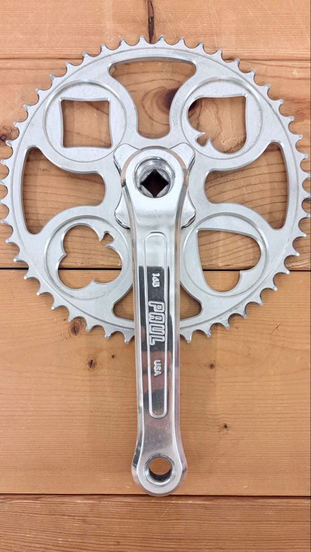 パーツ PAUL ROAD CRANK \" FLUSH\" Paul 165