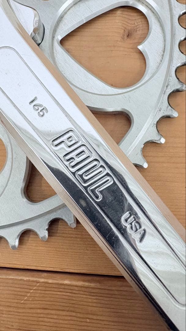 パーツ PAUL ROAD CRANK \" FLUSH\" Paul 165