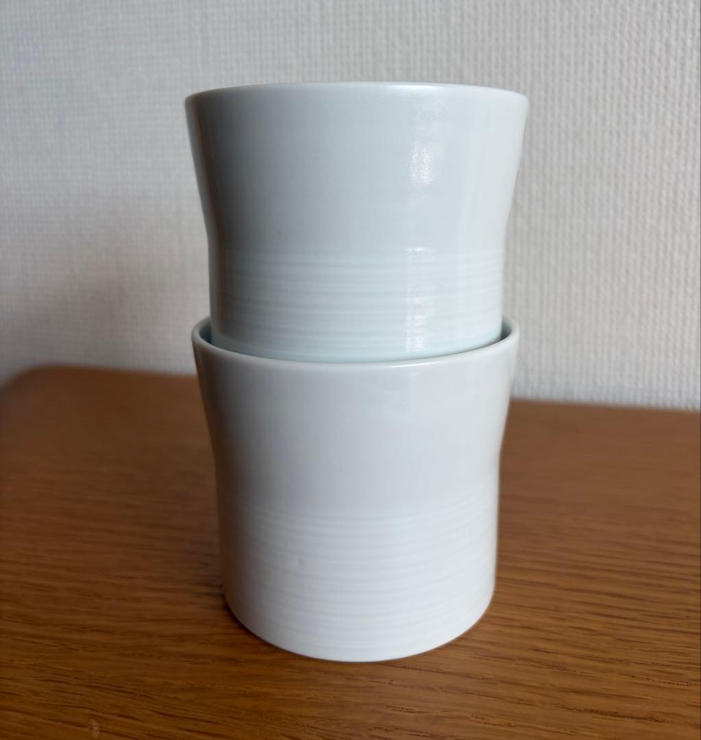 波佐見焼　白山陶器　急須・湯呑み2個セットHASAMI