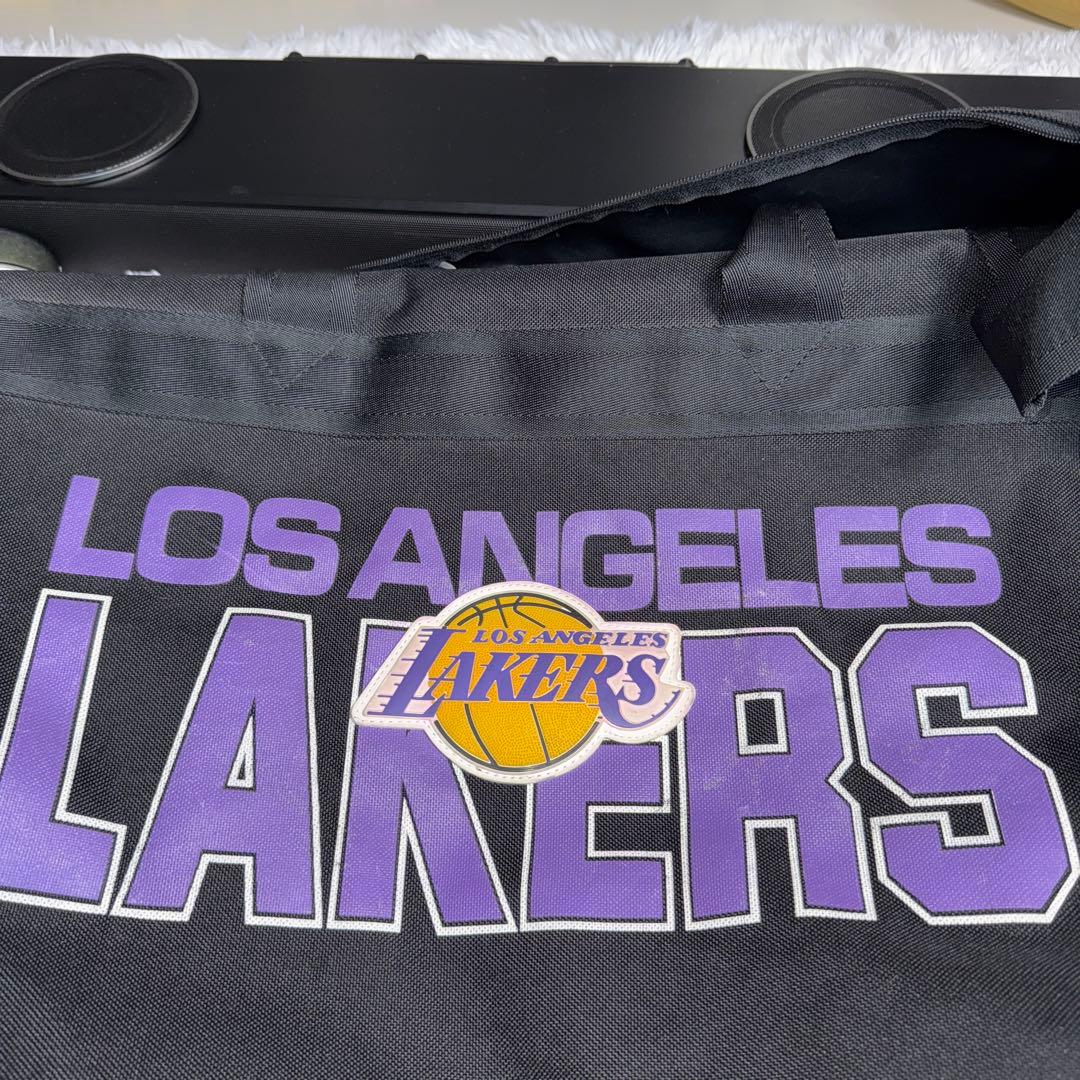 激レア 90s NBA LAKERS ドラムバッグ ボストンバッグ LA