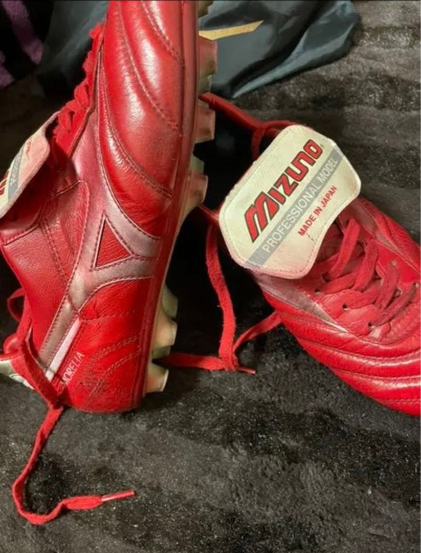 サッカースパイクモレリア　ミズノ