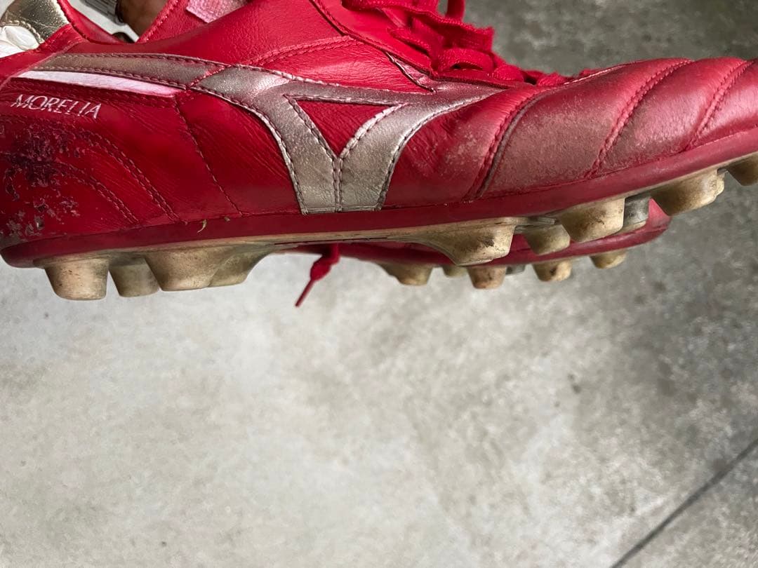 サッカースパイクモレリア　ミズノ