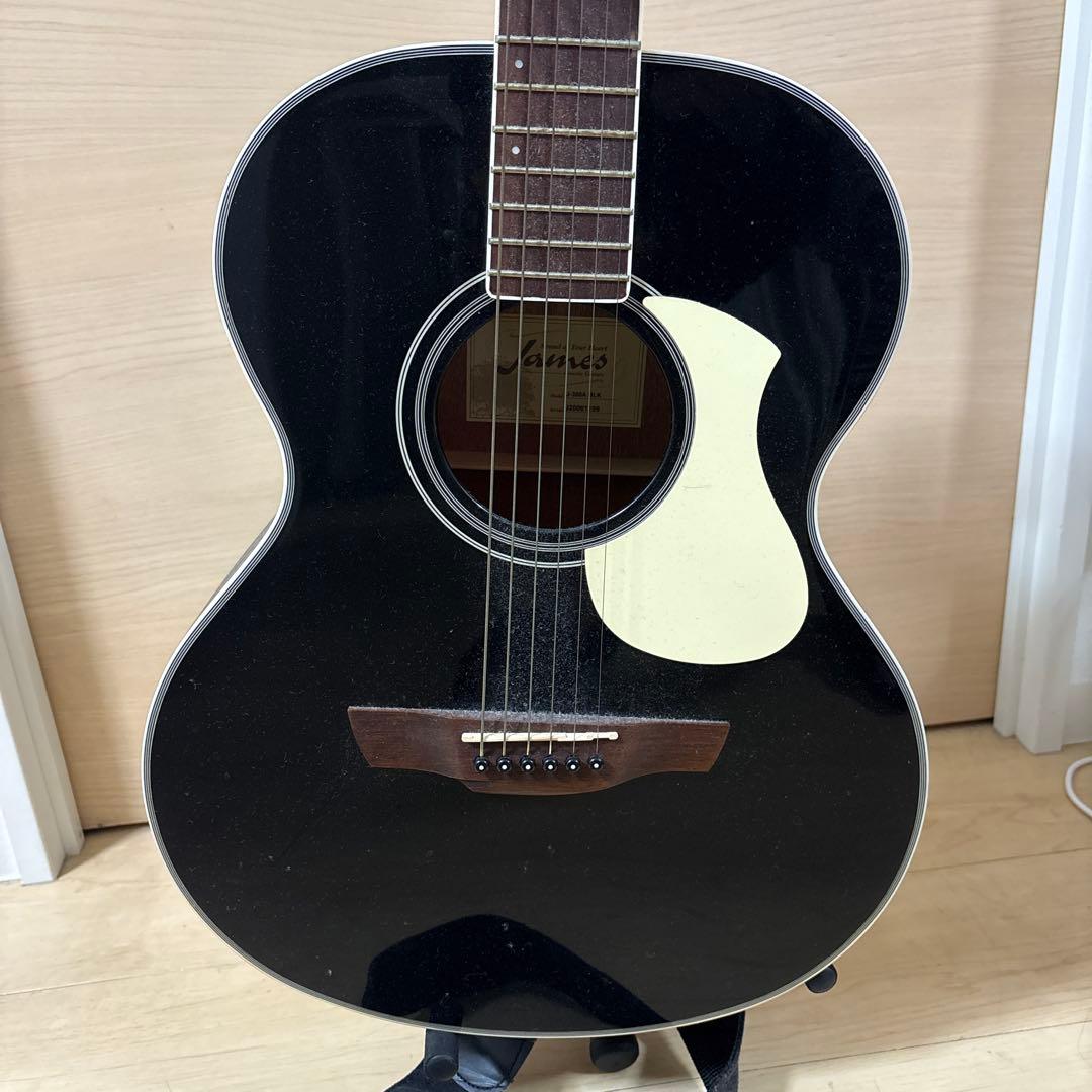 Jameaアコースティックギター ブラック