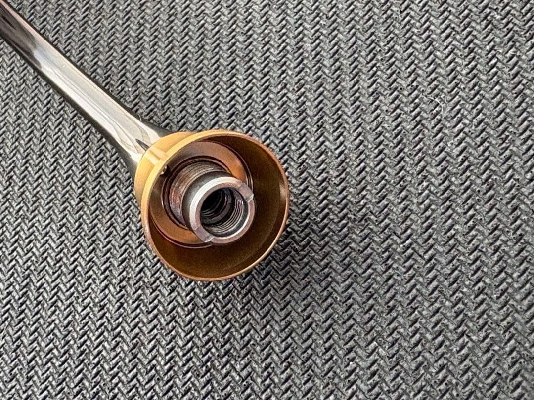 即日発送 SLP RCS マシンカットライトハンドル45mmザイオンノブ 極美品