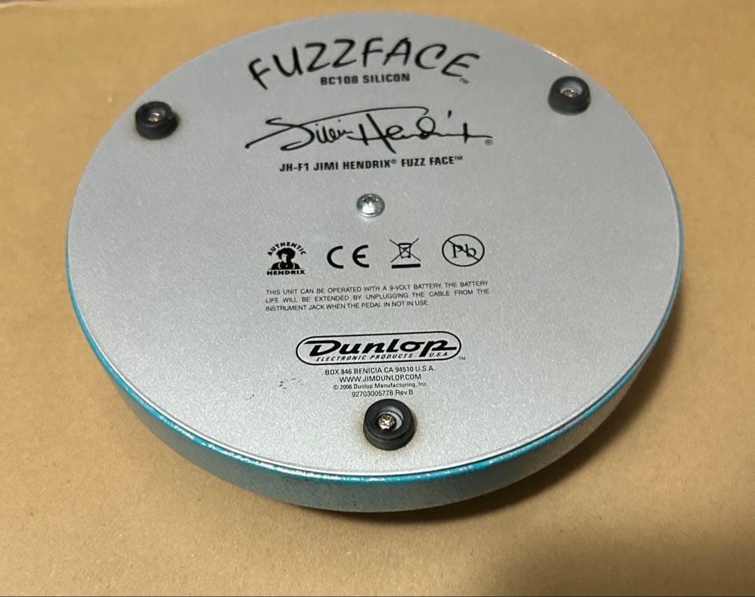 Jim Dunlop　JHF1 Jimi Hendrix Fuzz Face