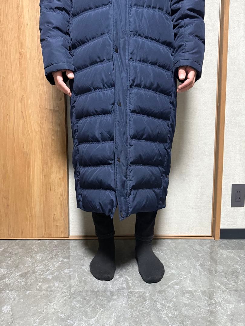 ミズノ極暖 ダウン90％フェザー10％ XLダウンコート ベンチコート