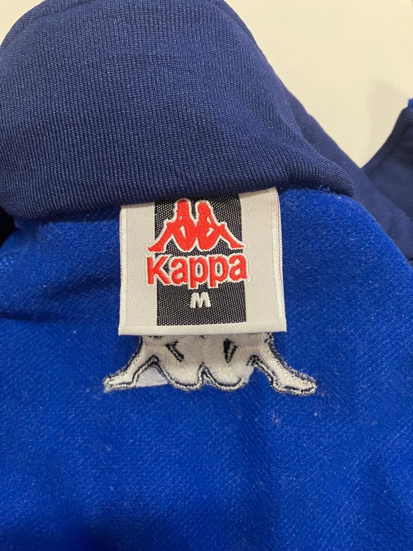 Kappa ジップアップジャケット Mサイズ 青　アズーリ　美品