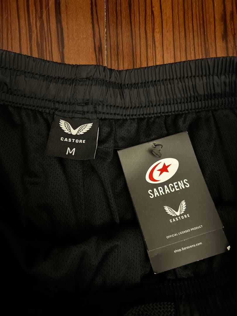 【新品未使用】Castore ラグビー サラセンズ　トレーニングパンツ　海外M