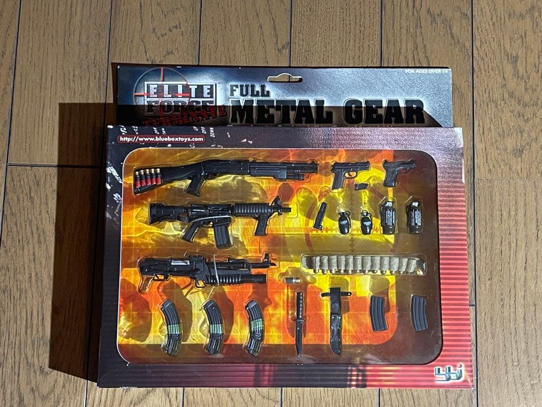 ミニチュア武器　ターミネイトウエポンセット 2種　フルメタルギア　タカラ製