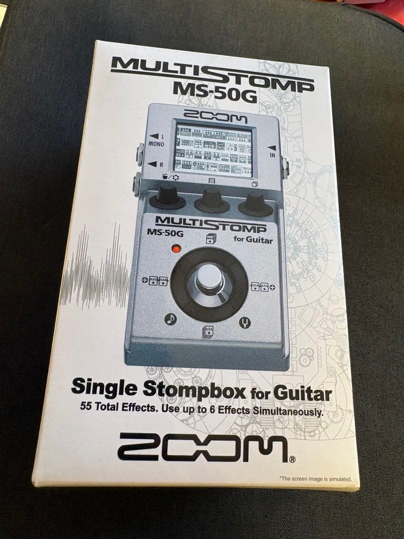【ZOOM MS-50G】マルチストンプ Ver3.10／箱あり／動作確認済